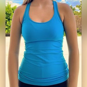 Lululemon Cool Reversible Racerback Tank Top Size Small/4